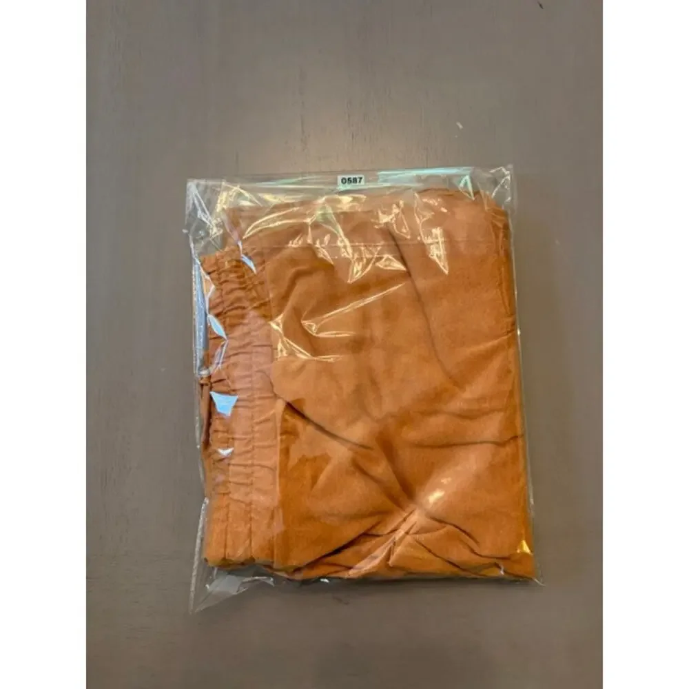 Vuori Performance Jogger Women's L Flax Heather Mustard Athleisure Sweatpants - Picture 13 of 13